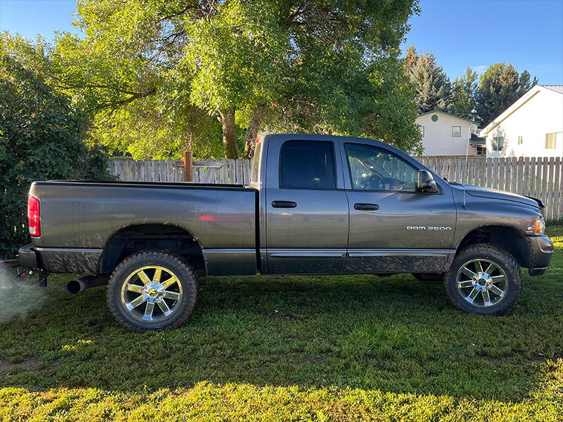 2004 Dodge Ram 2500 - 20x10 Ion Alloy Wheels 275/45R20 Atturo Tires