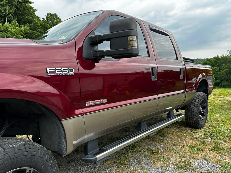2004 Ford F-250 Super Duty - 20x9 Fuel Offroad Wheels LT295/60R20 ...