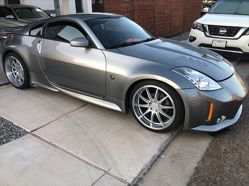メルページ ②④⑤ 2004 Nissan 350Z - Staggered XXR Wheels 245/35R20 Hankook Tires
