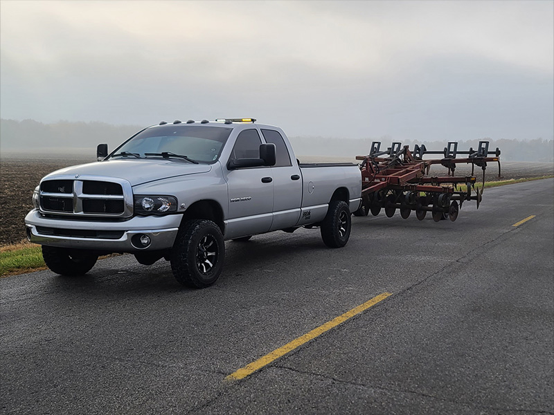 2005 Dodge Ram 3500 - 17x9 Moto Metal Wheels LT265/70R17