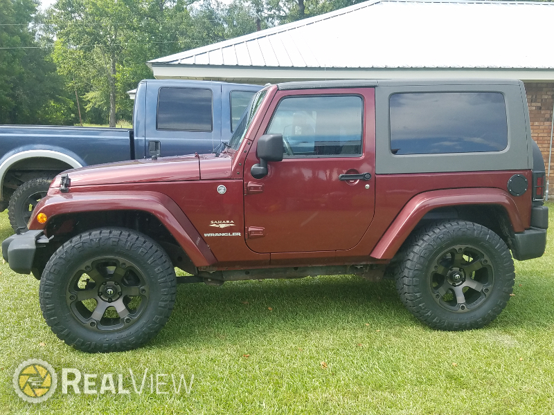 2007 Jeep Wrangler - 18x9 Fuel Offroad Wheels  Nitto Tires