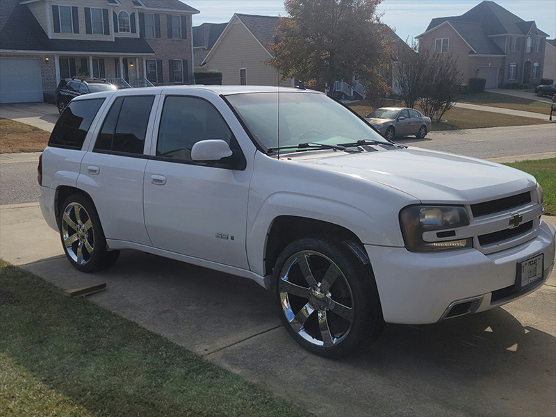 2007 Chevrolet Trailblazer 22x9 Factory Reproductions Wheels 265