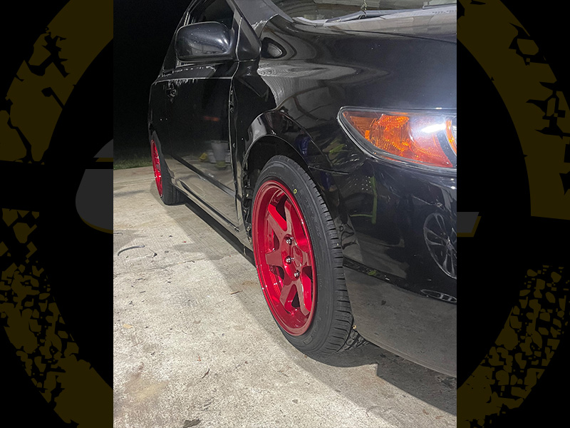 2007 Honda Civic - 17x9 9Six9 Wheels 215/45ZR17 Ironman Tires