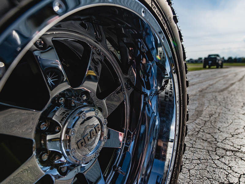 2008 Ford F250 Super Duty 20x12 Gear Offroad Wheels 35x12.5R20