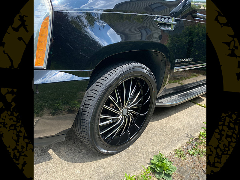 2008 Cadillac Escalade 24x9.5 Elure Wheels 295/35R24 Advanta Tires