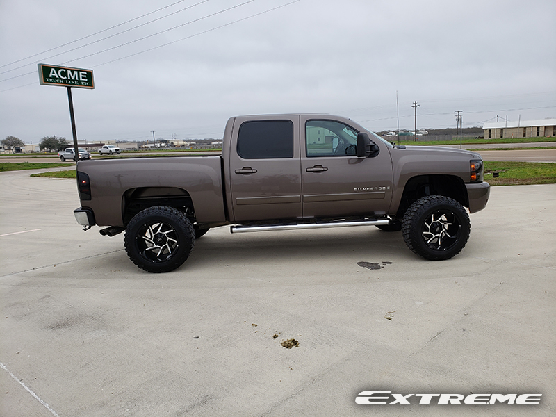 2008 Chevrolet Silverado 1500 20x12 Vision Wheels 35x13.5R20 RBP
