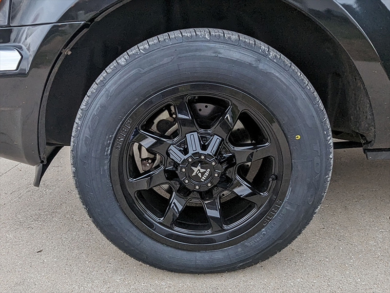 2008 Chrysler Aspen - 18x9 RBP Wheels 245/60R18 Toyo Tires