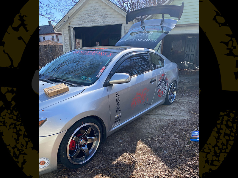 2008 Scion tC - 18x8.5 XXR Wheels 225/40ZR18 Advanta Tires