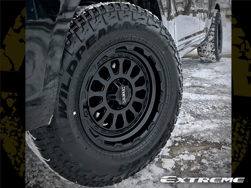 2008 Toyota Highlander 17x9 Tuff Wheels 265/70R17 Falken Tires Tema 4x4