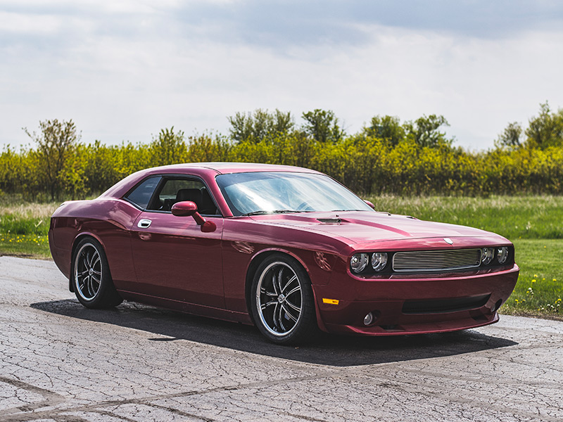 2009 Dodge Challenger Staggered Lexani Wheels 275/35ZR20 Nitto Tires