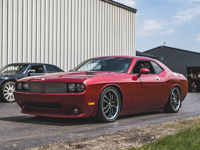 2009 Dodge Challenger - Staggered Lexani Wheels 275/35ZR20 Nitto Tires