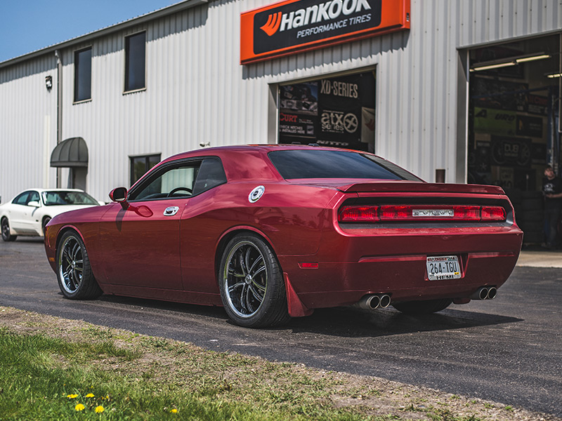 2009 Dodge Challenger - Staggered Lexani Wheels 275/35ZR20 Nitto Tires
