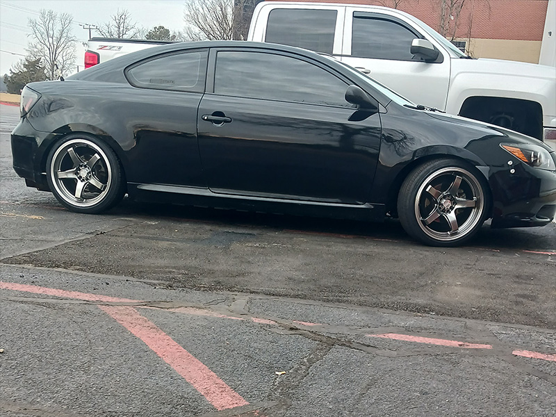 2009 Scion tC - 18x8.5 XXR Wheels 215/40ZR18 Lexani Tires