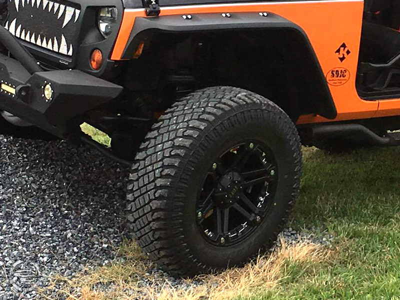 2010 Jeep Wrangler - 18x9 Tuff Wheels  Atturo Tires   suspension lift kit
