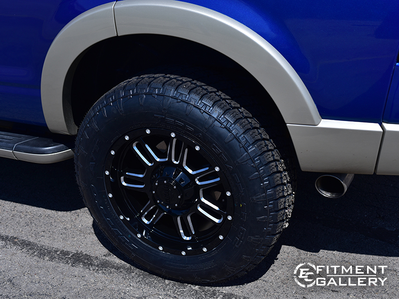 10 Ford Explorer 18x9 Gear Offroad Wheels 265 65r18 Nitto Tires