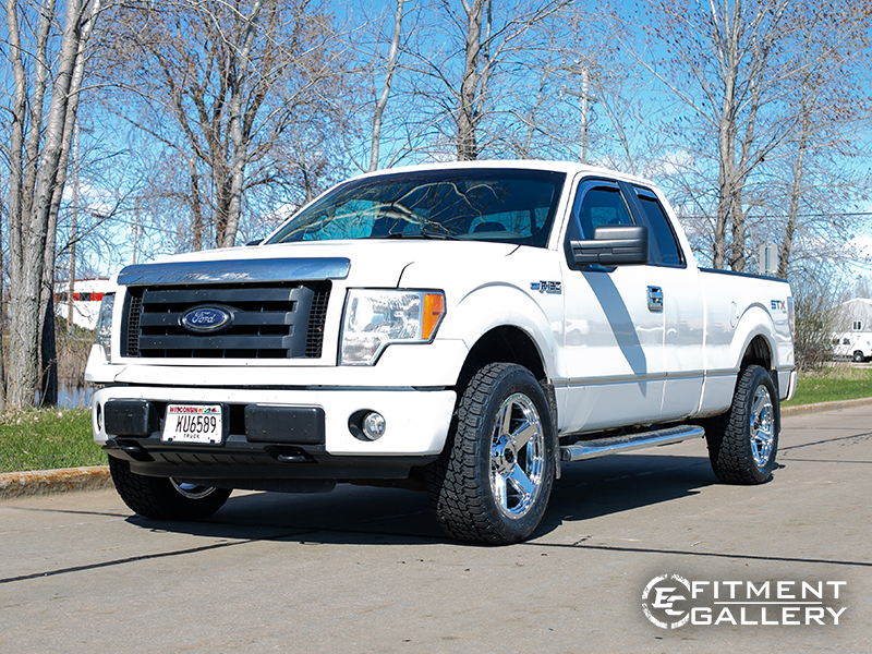 2010 Ford F150 20x9 Vision Offroad Wheels 275/55R20 Nitto Tires
