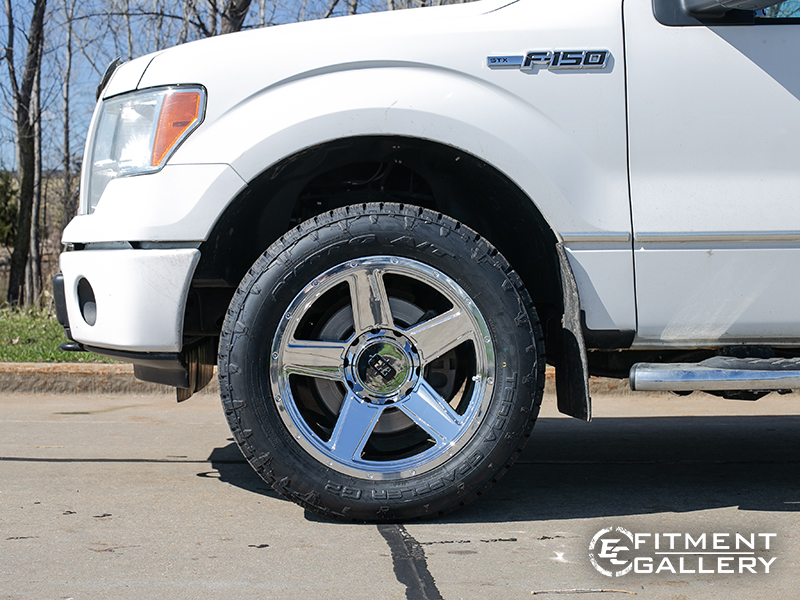 2010 Ford F150 20x9 Vision Offroad Wheels 275/55R20 Nitto Tires