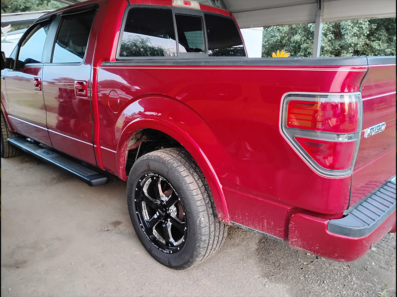 2010 Ford F-150 - 20x9 Weld Off-Road Wheels 275/55R20 Mastercraft Tires