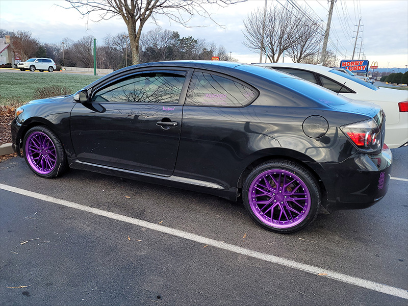 2010 Scion tC - 18x8.5 XXR Wheels 255/35R18 Ironman Tires