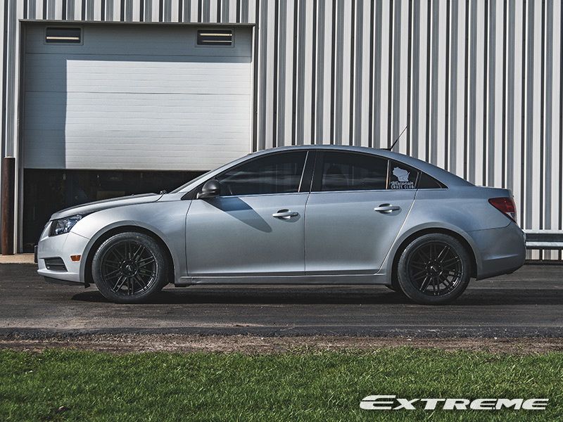 2011 Chevy Cruze Ruff Racing R367 17x7 5 +38 Offset 17 By 7 5 Inch Wide Wheel With Toyo Proxes 4 Plus 215 55r17 Tire 