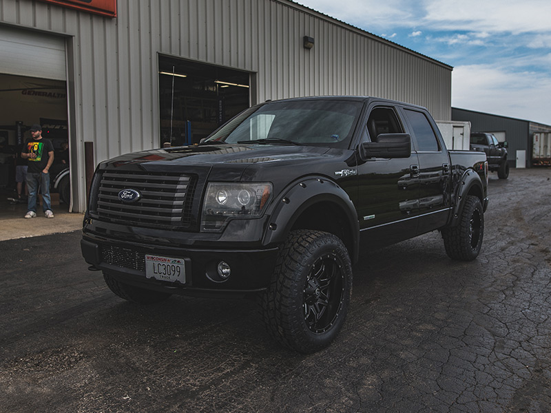 2011 Ford F150 20x10 Fuel Offroad Wheels 295/60R20 Toyo Tires
