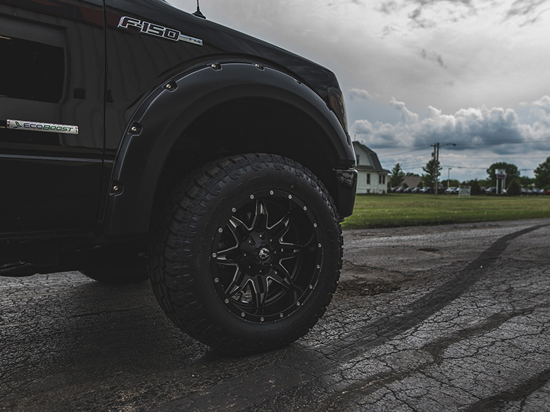 2011 Ford F-150 - 20x10 Fuel Offroad Wheels 295/60R20 Toyo Tires