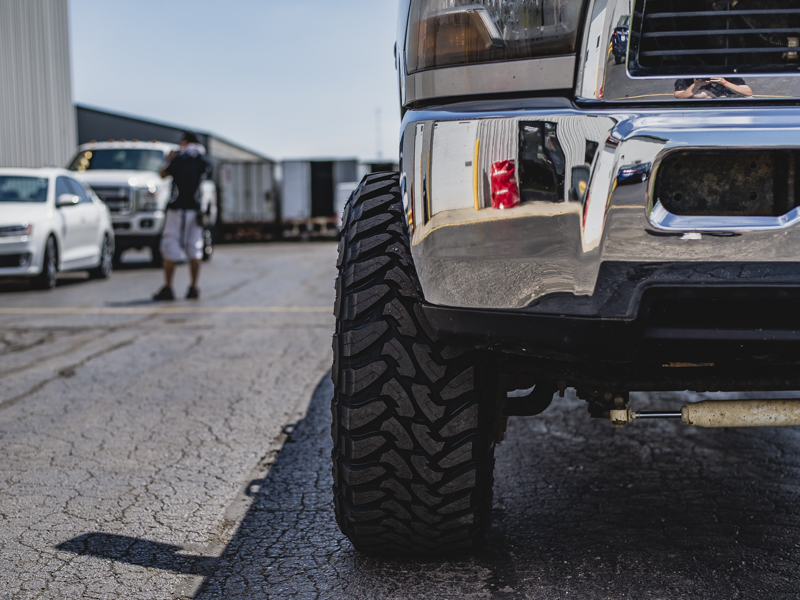 2011 Ram 2500 - 20x12 Fuel Offroad Wheels 35x12.5R20 Toyo Tires 6-inch ...