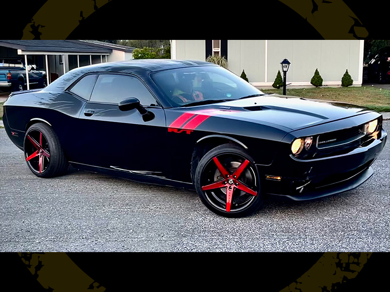 2011 Dodge Challenger - 20x10 Lexani Wheels 255/40ZR20 Falken Tires