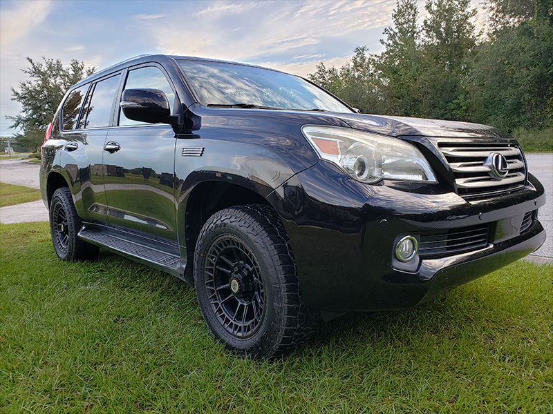 2011 Lexus GX460 18x9 4Play Wheels 265/60R18 Falken Tires