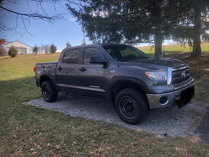 2011 Toyota Tundra - 18x9.5 Black Rhino Wheels 275/65R18 Cooper Tires