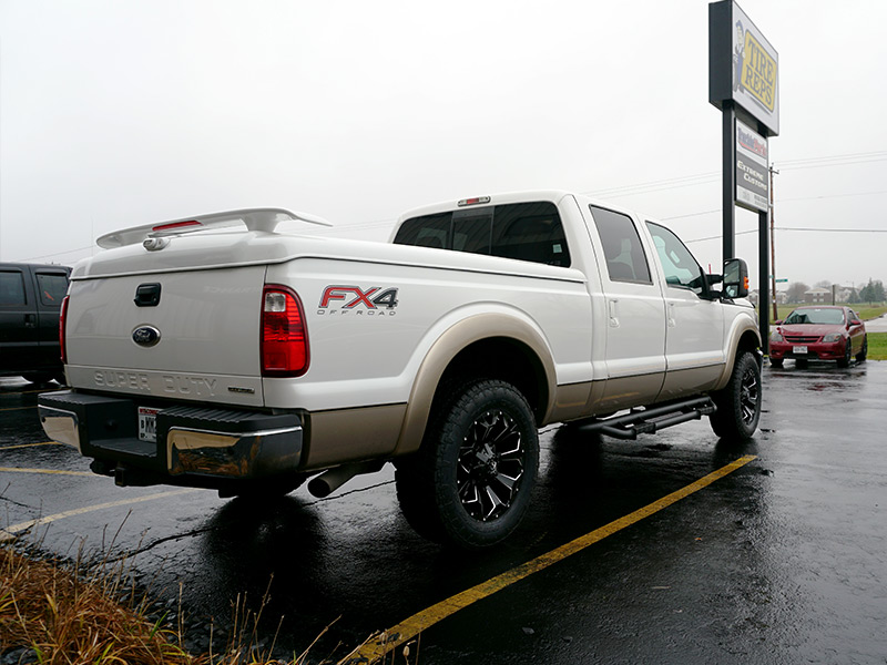 2012 Ford F-250 Super Duty - 20x9 Fuel Offroad Wheels 295/60R20 Nitto Tires