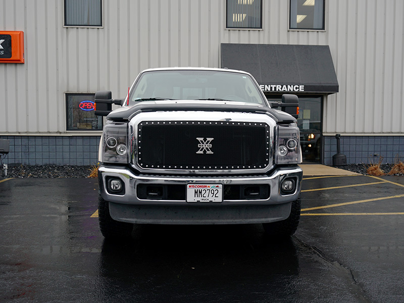 2012 Ford F-250 Super Duty - 20x9 Fuel Offroad Wheels 295/60R20 Nitto Tires