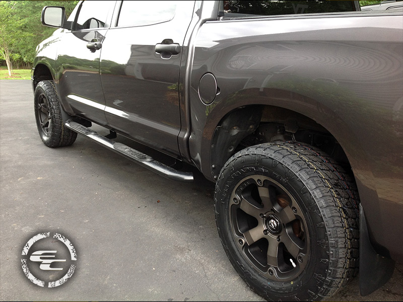 2012 Toyota Tundra 2 Inch Lift Kit Arb Ome Fuel Offroad Beast D564 20x9 20 By 9 Inch Wide Wheel +20 Offset Nitto Terra Grappler G2 305 55r20 Tire 