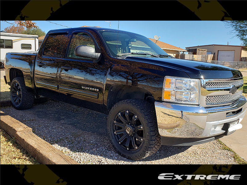 2012 Chevrolet Silverado 1500 - 20x10 TIS Wheels 305/50R20 Nitto Tires ...