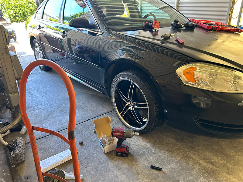 2012 Chevrolet Impala - 20x9 2Crave Signature Series Wheels 235/35R20 ...