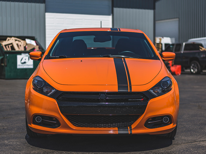 2013 Dodge Dart 17x7 Maxxim Wheels 225/45ZR17 Ironman Tires