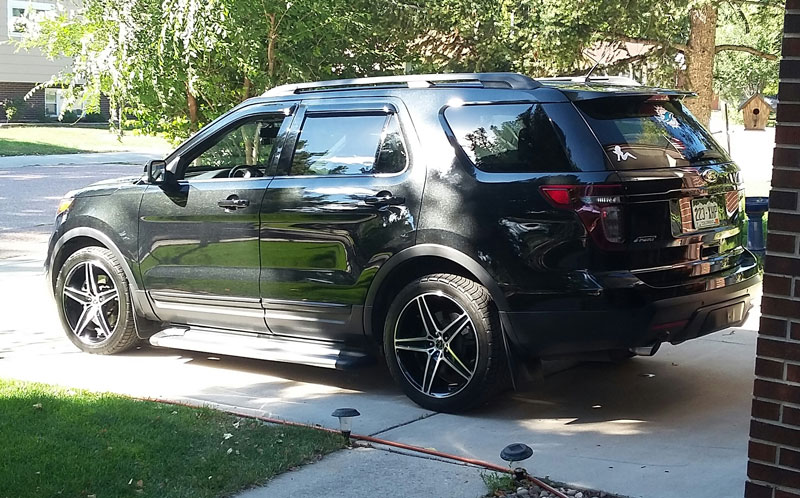 2013 Ford Explorer 20x8.5 Platinum BFGoodrich 255/45ZR20