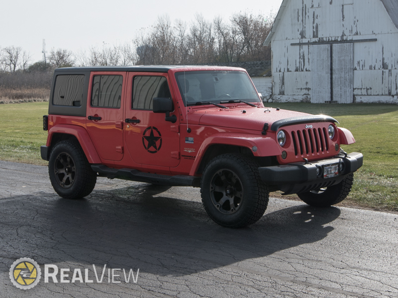 2013 Jeep Wrangler - 18x9 Fuel Offroad Wheels 285/65R18 Nitto Tires