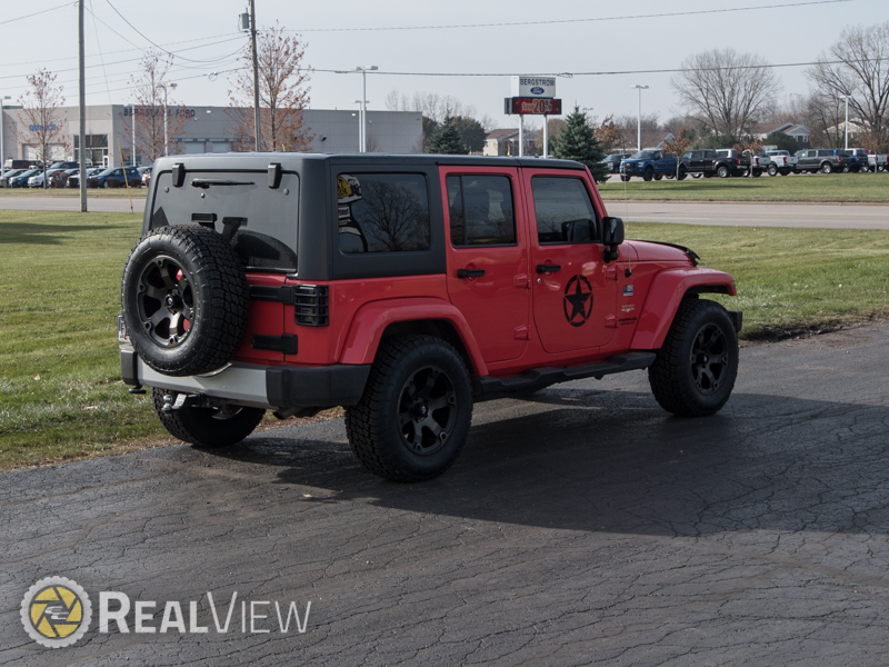 2013 Jeep Wrangler - 18x9 Fuel Offroad Wheels 285/65R18 Nitto Tires