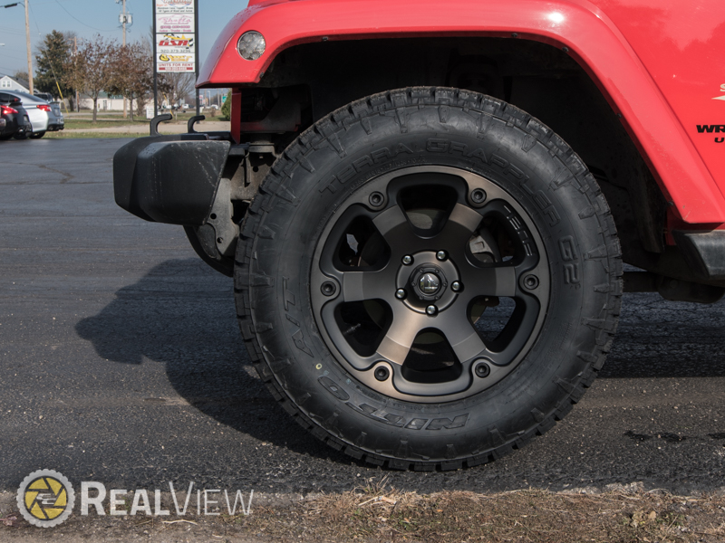 2013 Jeep Wrangler 18x9 Fuel Offroad Wheels 285/65R18 Nitto Tires