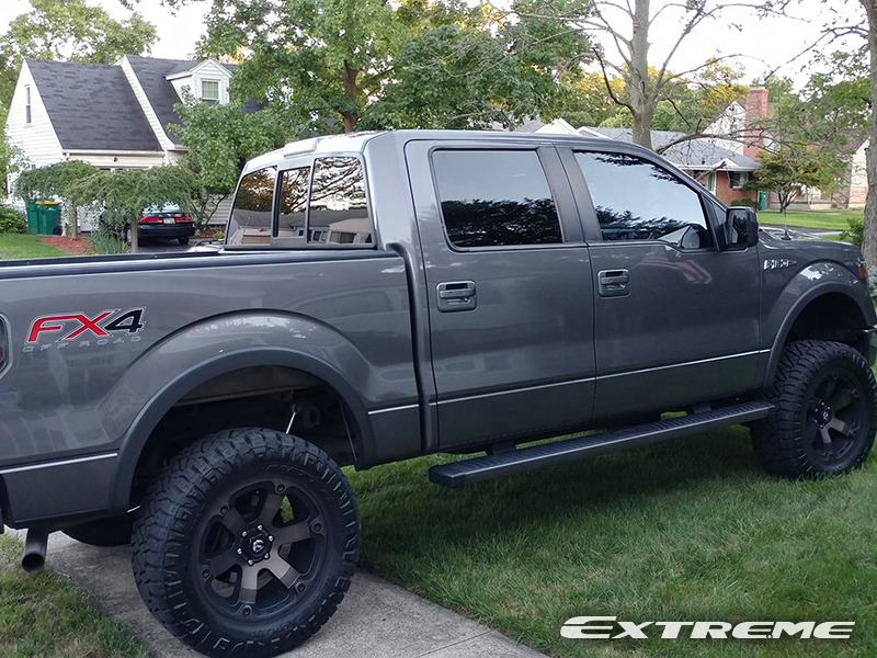 2013 Ford F150 20x9 Fuel Offroad Wheels 35x12.5R20 Nitto Tires Rough Country 6inch