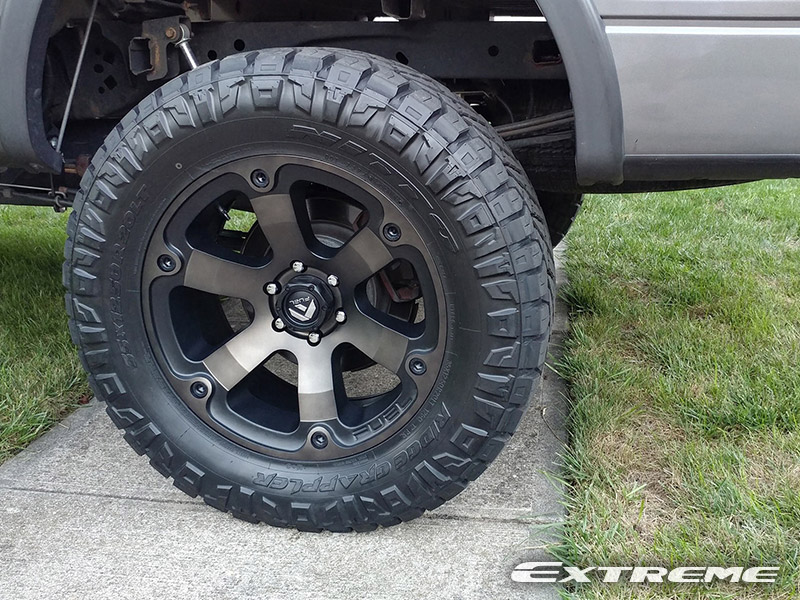 2013 Ford F150 20x9 Fuel Offroad Wheels 35x12.5R20 Nitto Tires Rough Country 6inch
