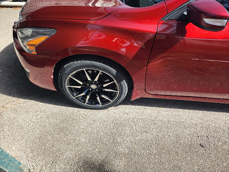 2013 Nissan Altima 18x8 Shift Wheels 235/45ZR18 Ironman Tires