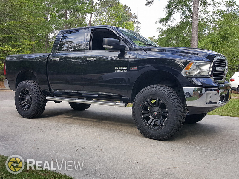 2014 Dodge Ram 1500 Big Horb Xd Monster 20x10 12 Wheels Rims Nitto Trail Grappler 37x12 5 20 Tires 