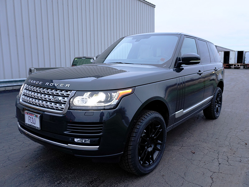 2014 Land Rover Range Rover 20x8.5 KMC Wheels 265/50R20 Bridgestone Tires