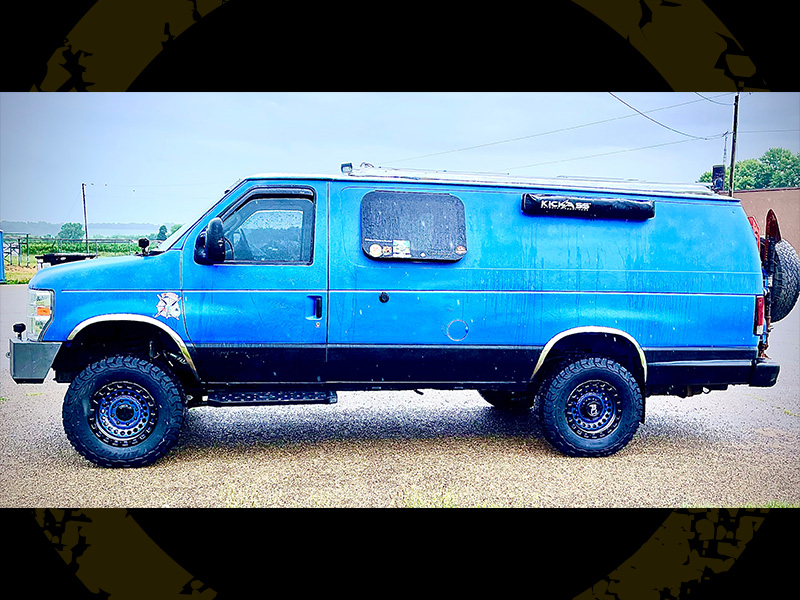 2014 Ford E-150 - 17x8.5 Black Rhino Wheels LT285/70R17 BFGoodrich Tires