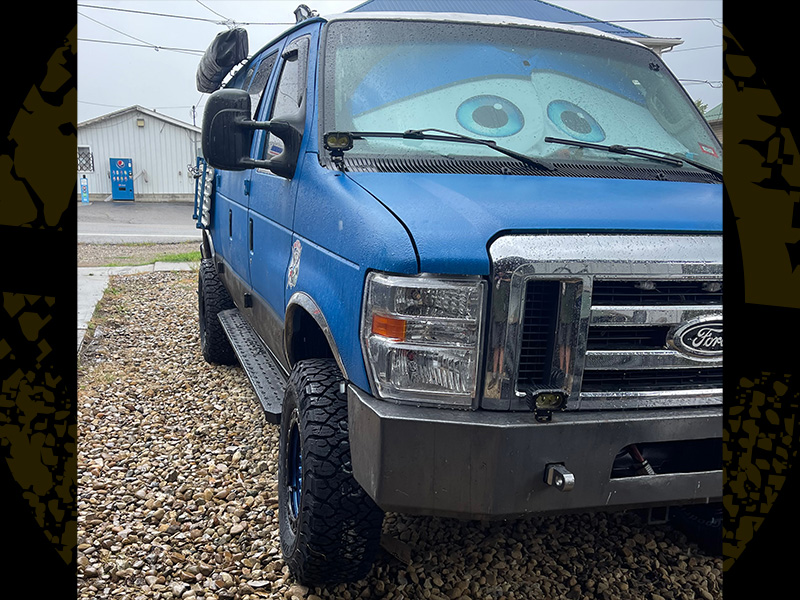 2014 Ford E-150 - 17x8.5 Black Rhino Wheels LT285/70R17 BFGoodrich Tires