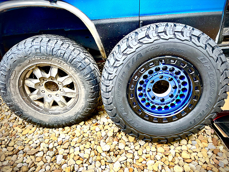 2014 Ford E-150 - 17x8.5 Black Rhino Wheels LT285/70R17 BFGoodrich Tires