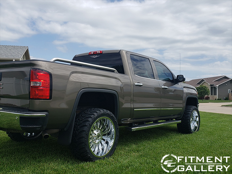 2014 GMC Sierra 1500 - 22x12 RBP Wheels LT33x14.50R22 AMP Tires