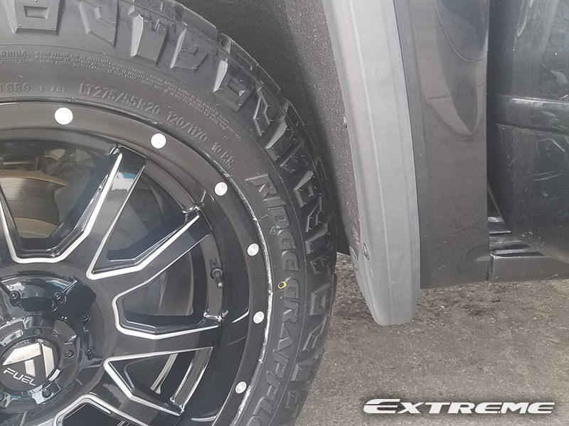 2014 GMC Sierra 1500 - 20x9 Fuel Offroad Wheels 275/55R20 Nitto Tires